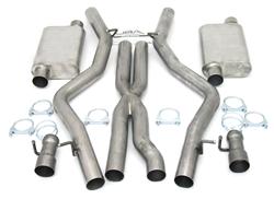 JBA 3 Inch Exhaust System 08-14 Dodge Challenger SRT-8 - Click Image to Close